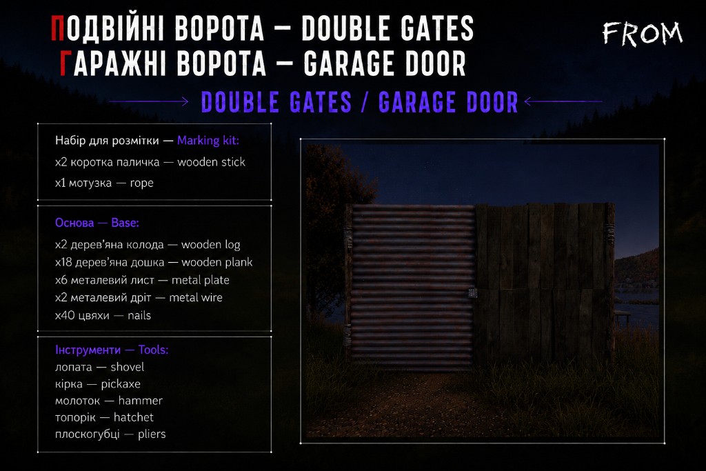 Double gates